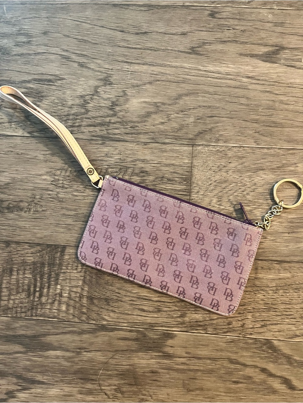 Dooney & Burke Vintage Keychain Wristlet